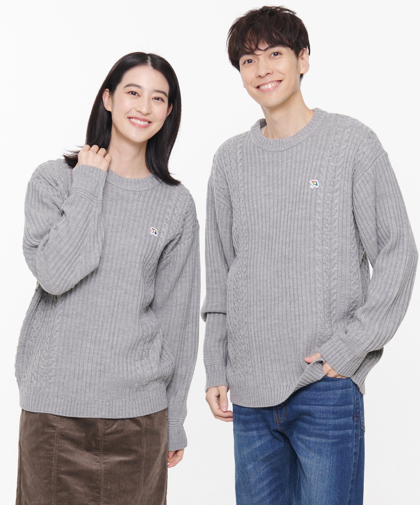 Arnold Palmer シェア ミックスパターン ニットプルオーバー